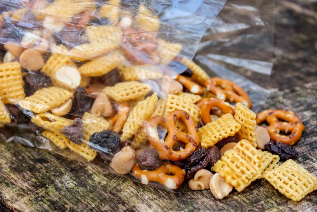 hiking chex mix