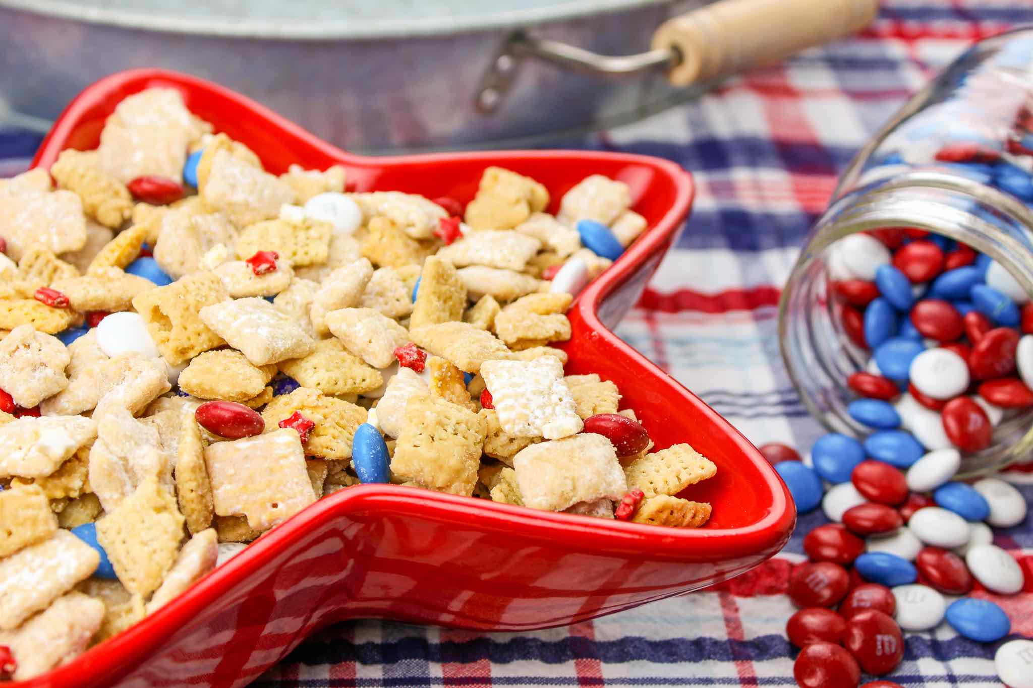 Star Spangled Chex Mix