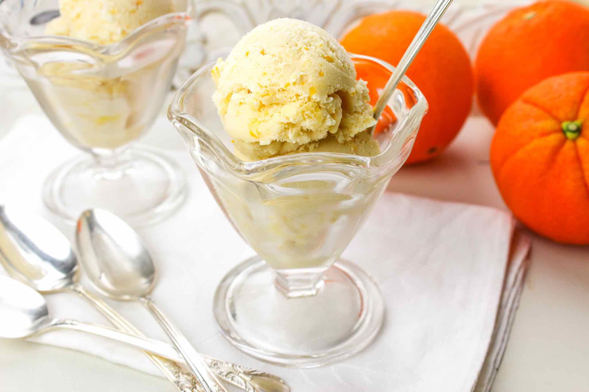 Orange Pineapple Ice Cream