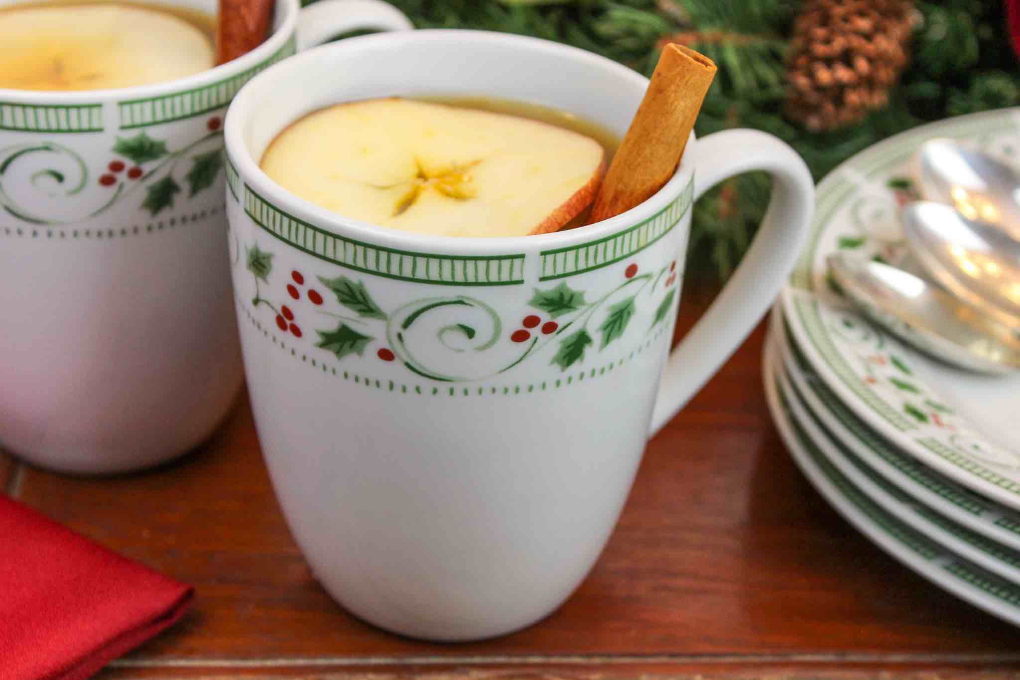 Quick Hot Spiced Cider